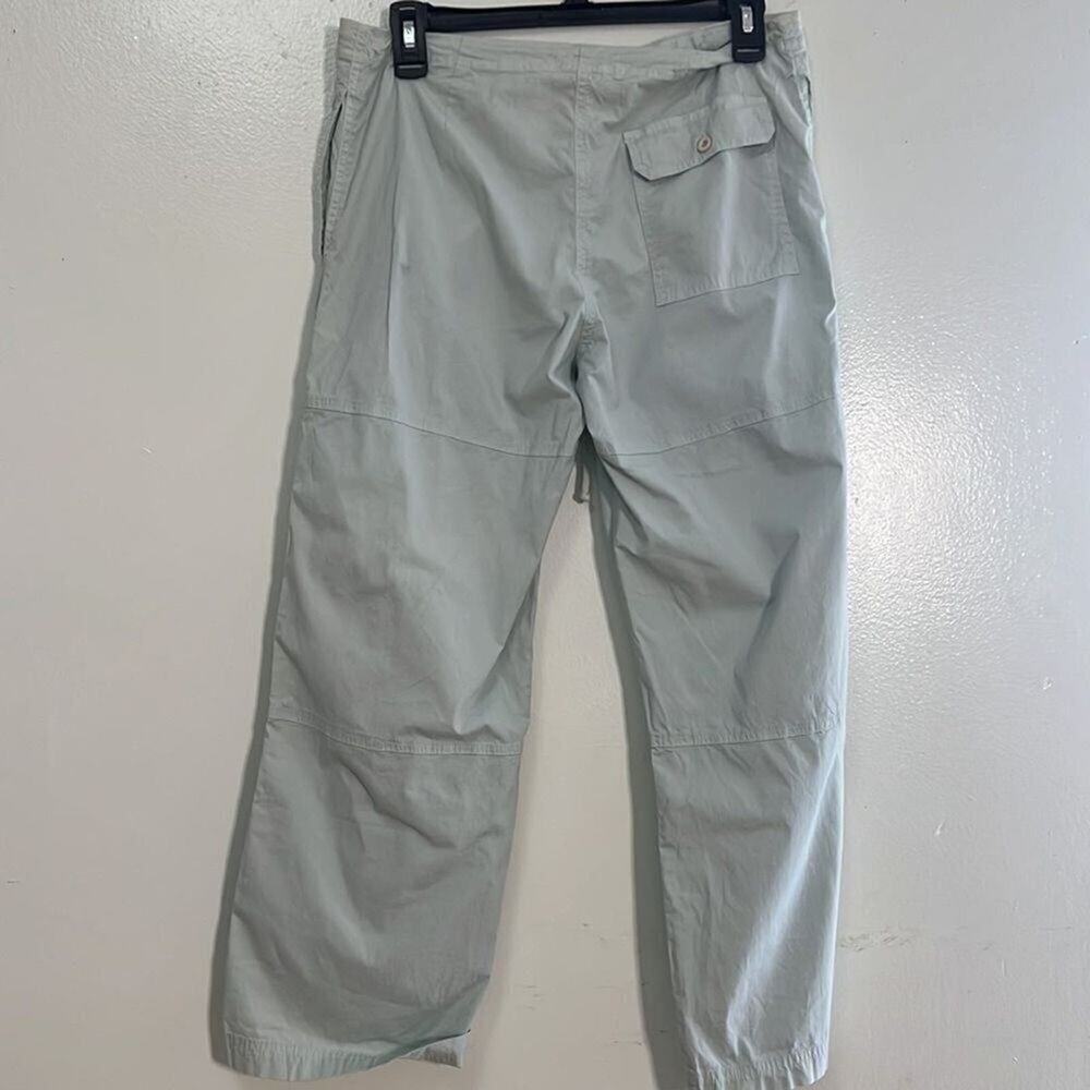 JOHNNY WAS 100% COTTON CARGO CAPRI DRAWSTRING WAIST PANTS SIZE S - Picture 2 of 6